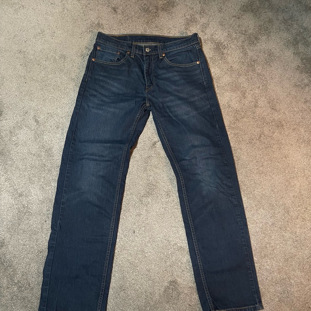 Men’s Levi's Dark Blue Straight Jeans